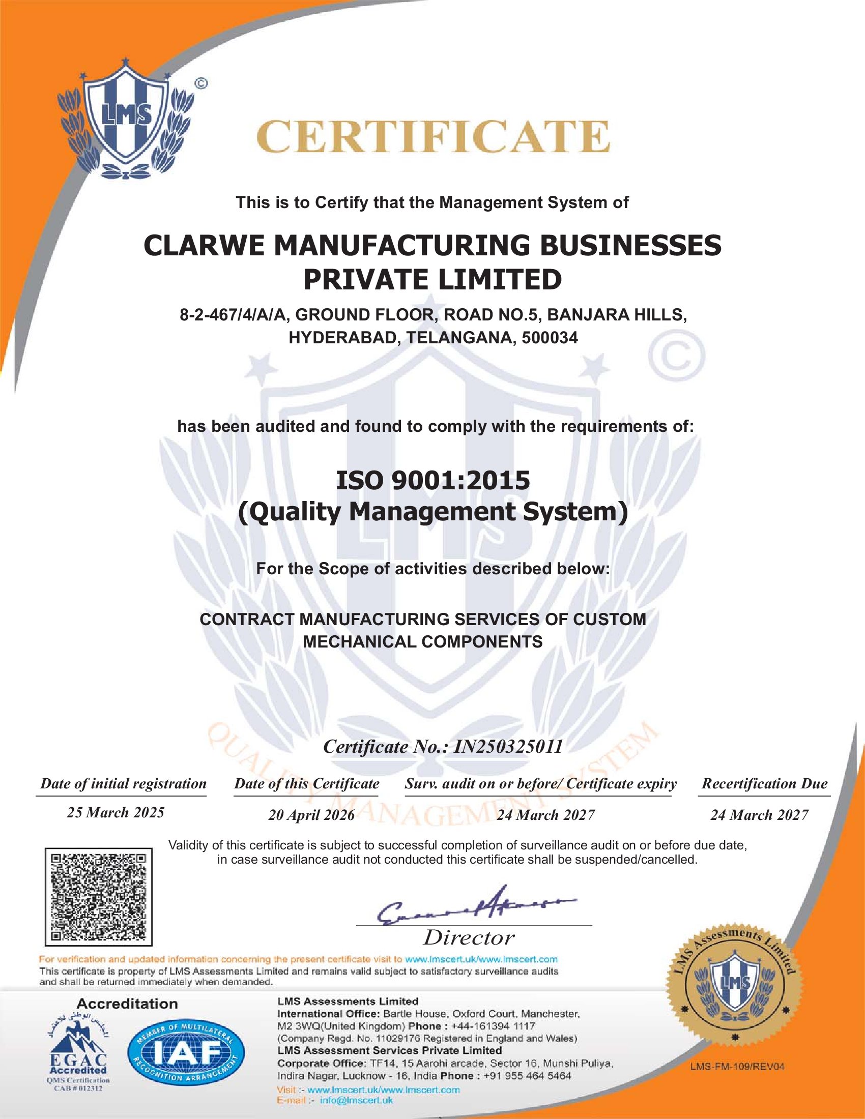iso-certification-clarwe iso-certification-clarwe